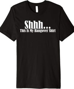 MY HANGOVER Sarcastic Cool Graphic Gift Idea Premium T-Shirt