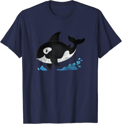 Ocean Orca Dolphin Sea Animal Whale Men Women Loves Orcas T-Shirt